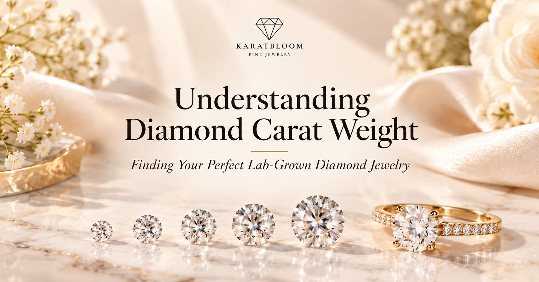 Understanding Diamond Carat Weight: Finding Your Perfect Lab-Grown Diamond Jewelry