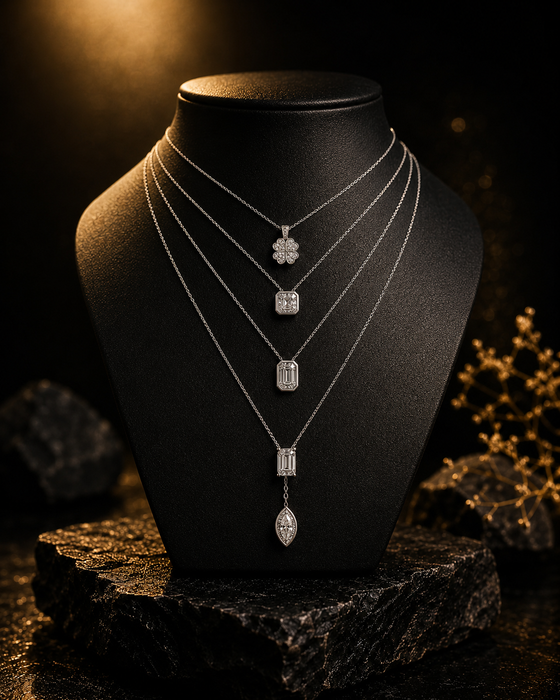 Diamond Pendants
