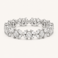 Bloom Crown Ring in White Gold