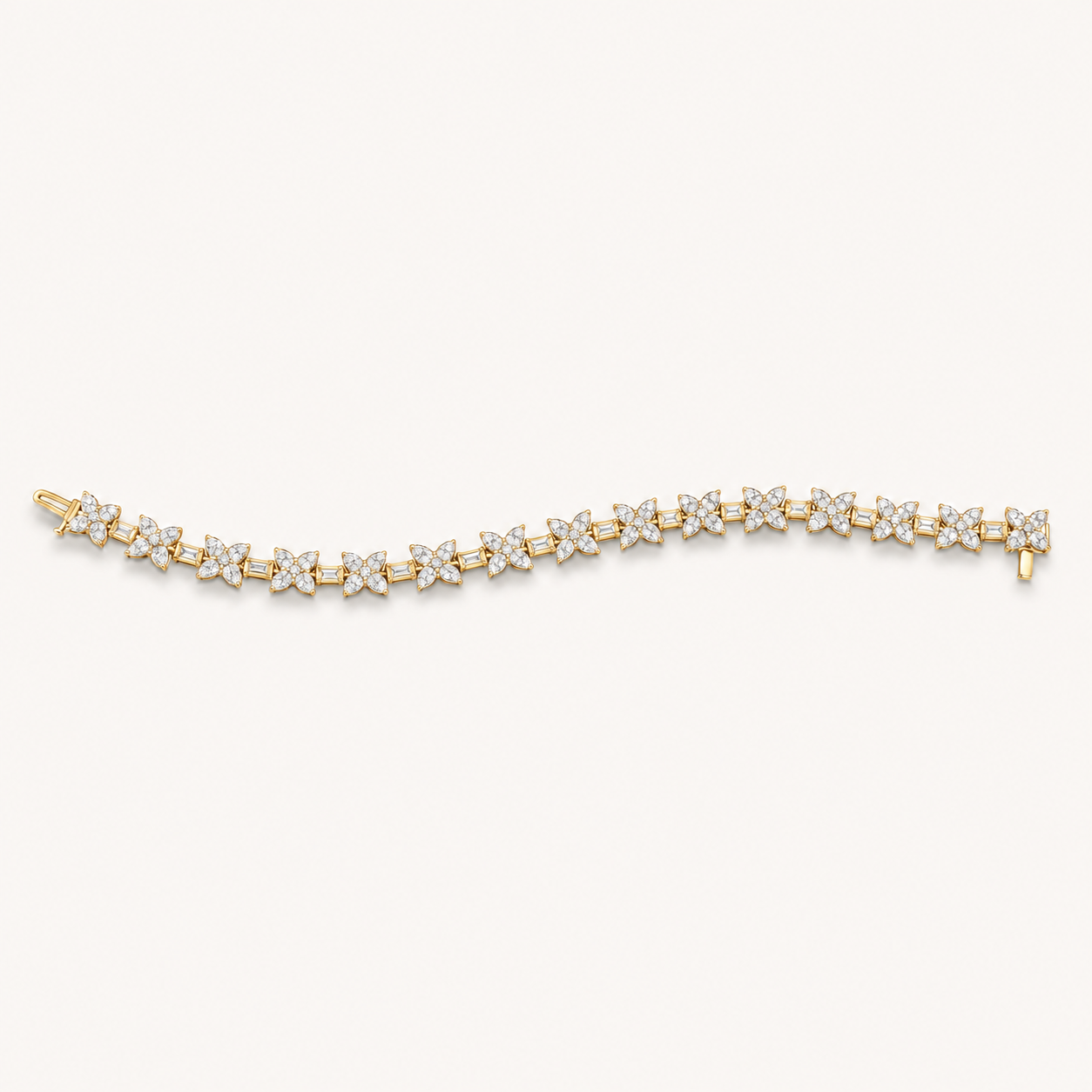 Blooming Stars Bracelet in Yellow Gold