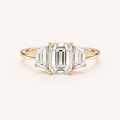 The Eternal Bloom Trilogy Ring in Yellow Gold