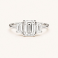 The Eternal Bloom Trilogy Ring in White Gold