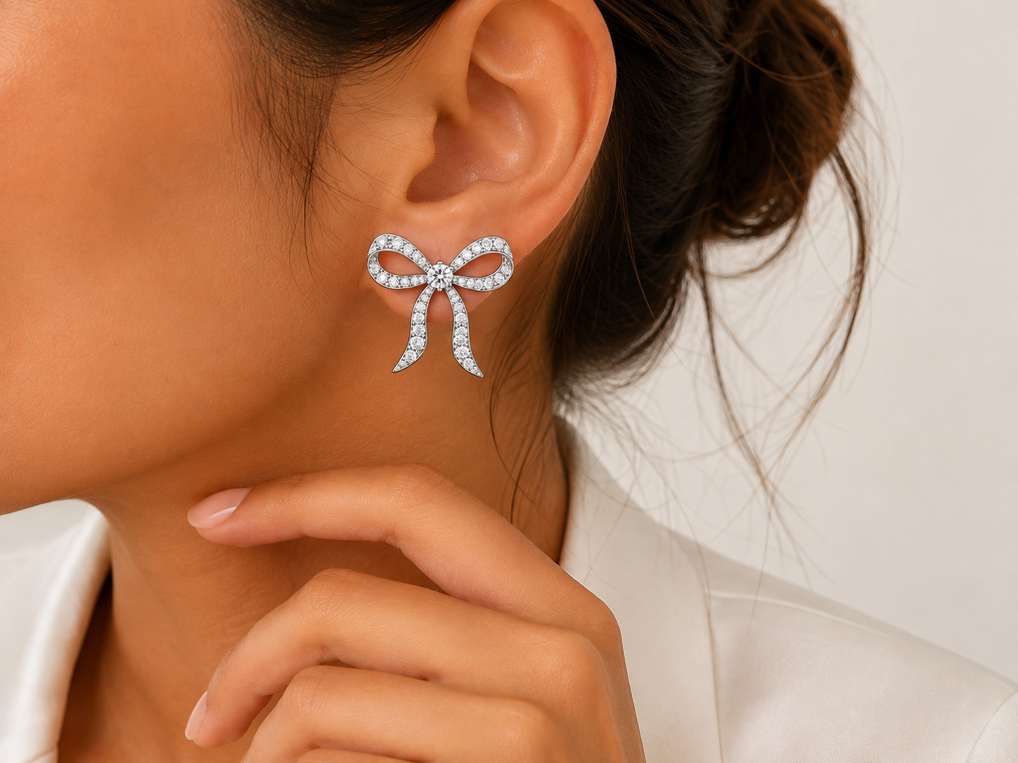 Ever Bow Earrings