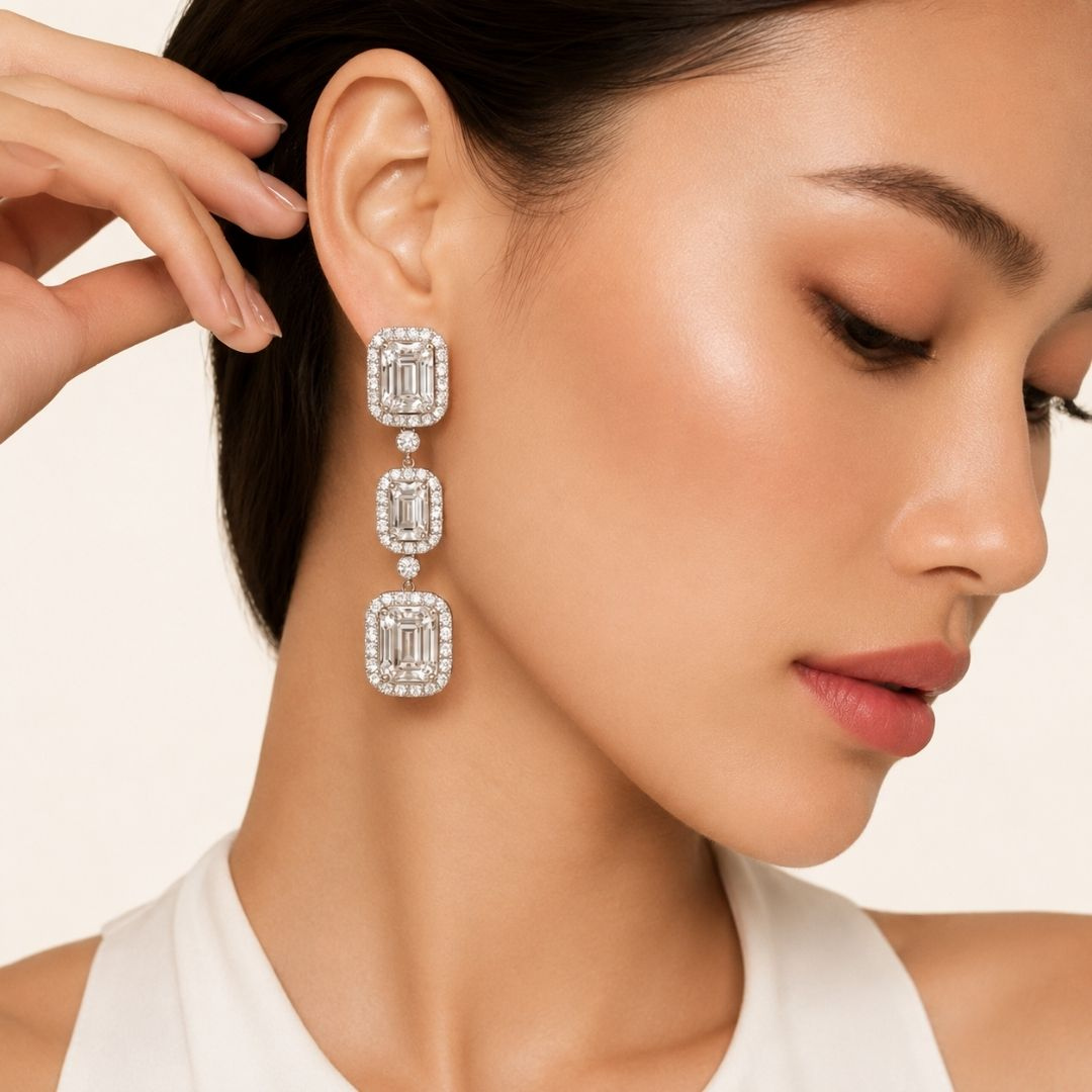 The Imperial Radiance Drops — model close-up
