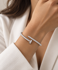 Infinity Diamond Wrap Bracelet