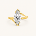 Marquise Bloom in Yellow Gold