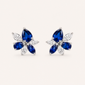 Midnight Bloom Studs — product view