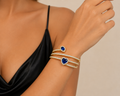 Midnight Hearts Bracelet