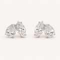 Pear and Marquise Earrings — product shot
