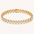 Pear Diamond Tennis Bracelet — product shot