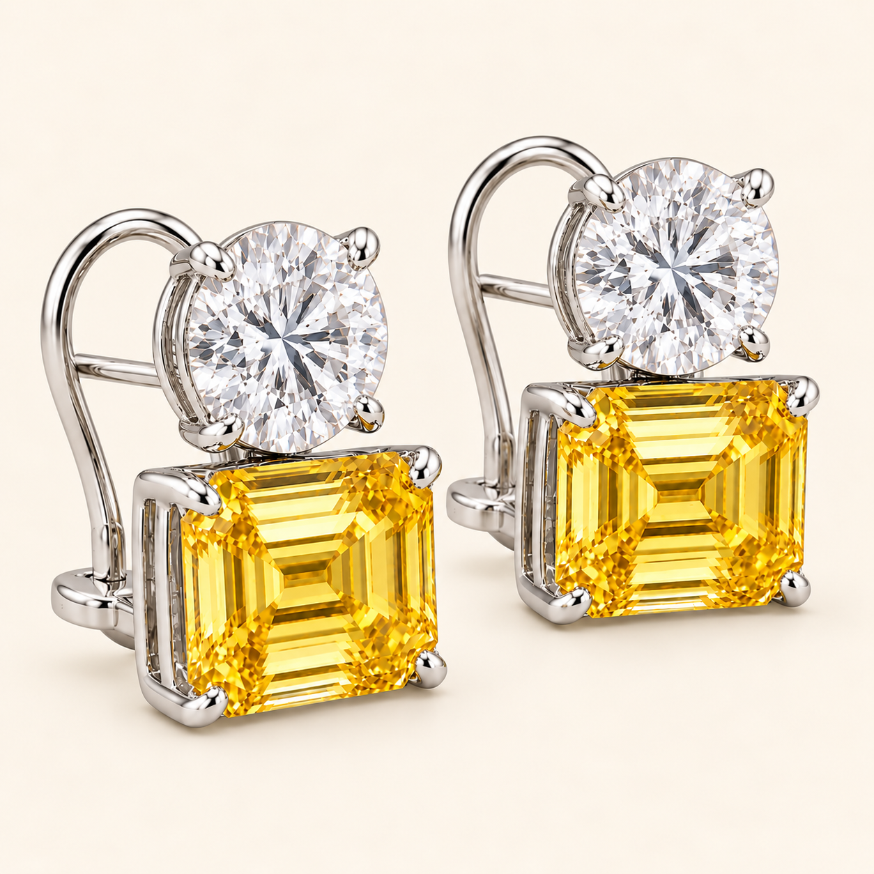 Sun Beam Duo Earrings
