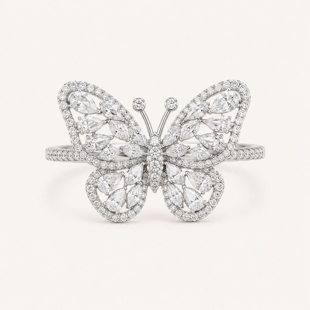 The Butterfly Ring — detail view