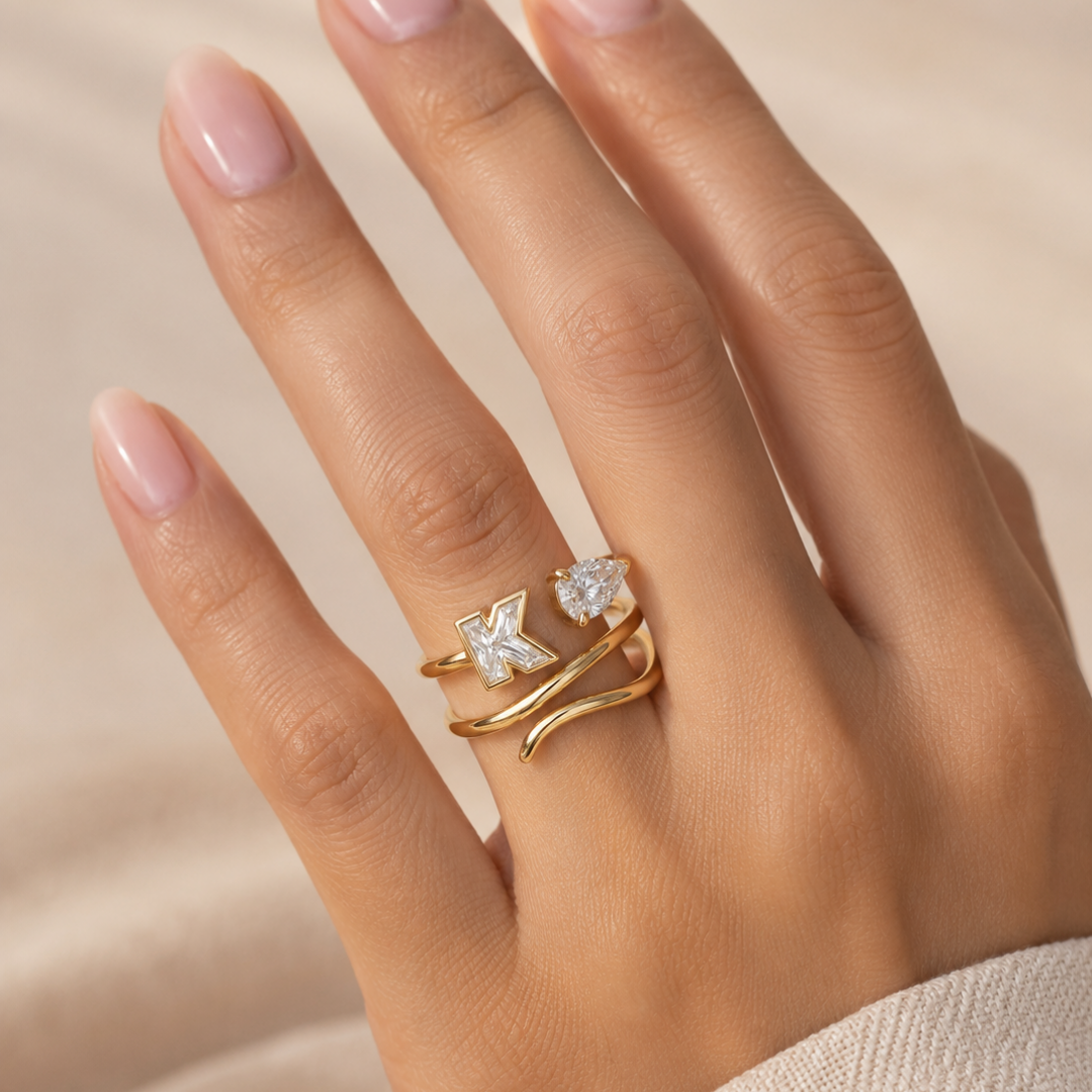Little 'K' Ring — model view